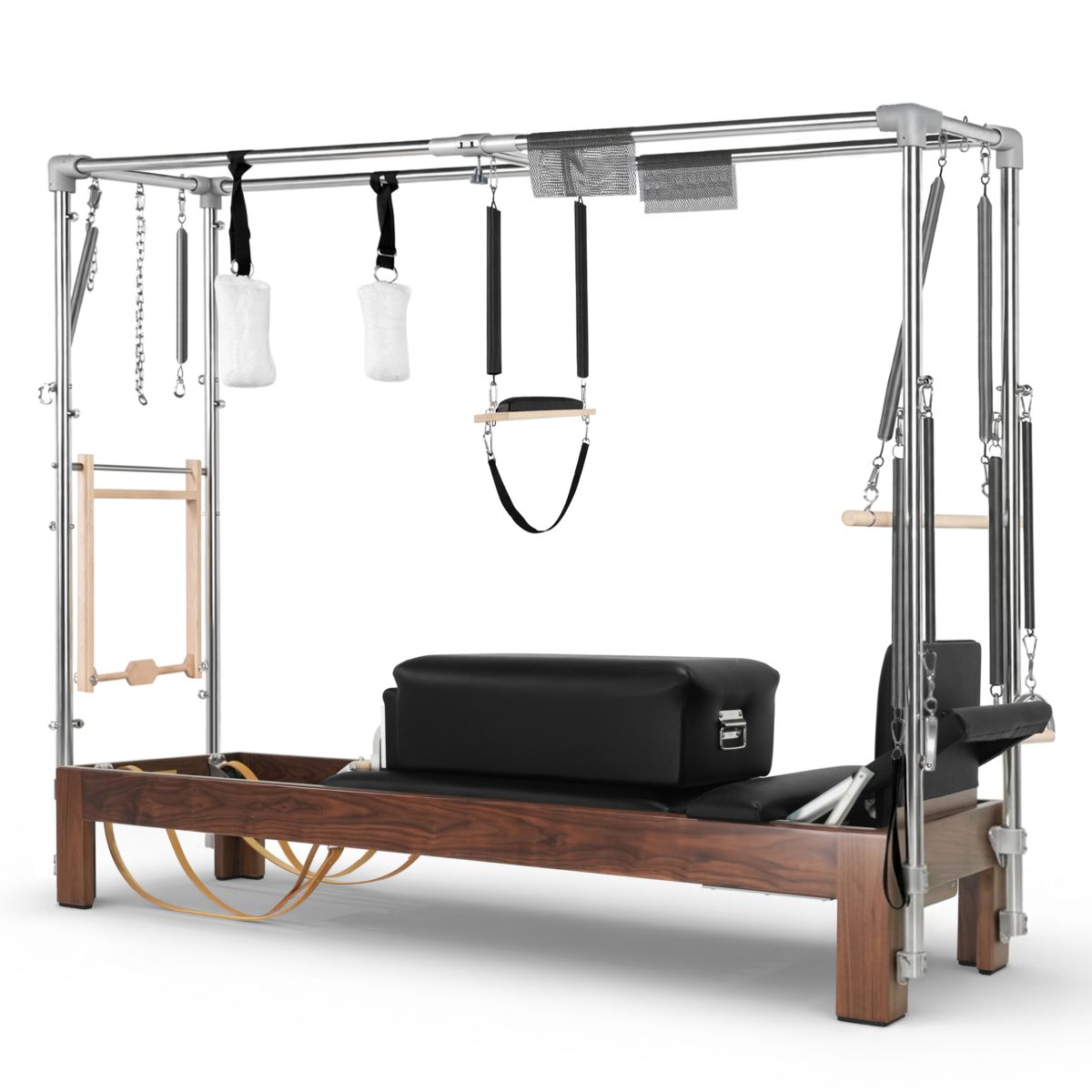Elina Pilates Klassischer Reformer Cadillac Walnussholz