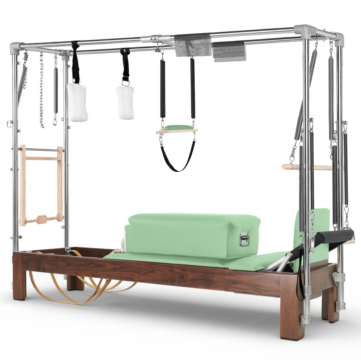 Elina Pilates Klassischer Reformer Cadillac Walnussholz
