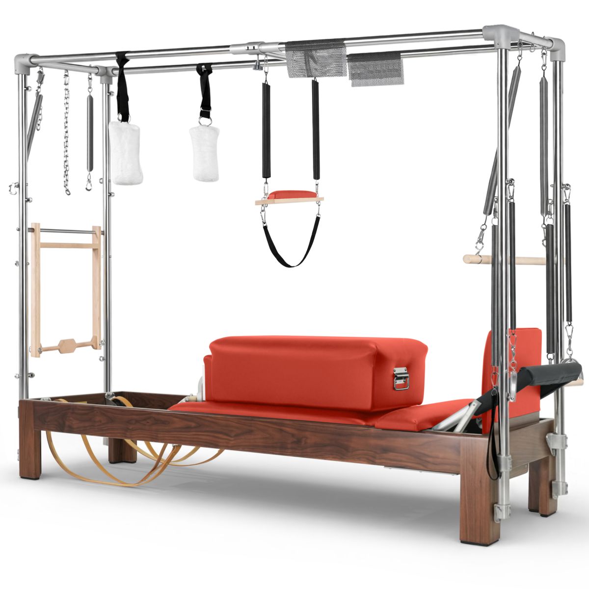 Elina Pilates Klassischer Reformer Cadillac Walnussholz