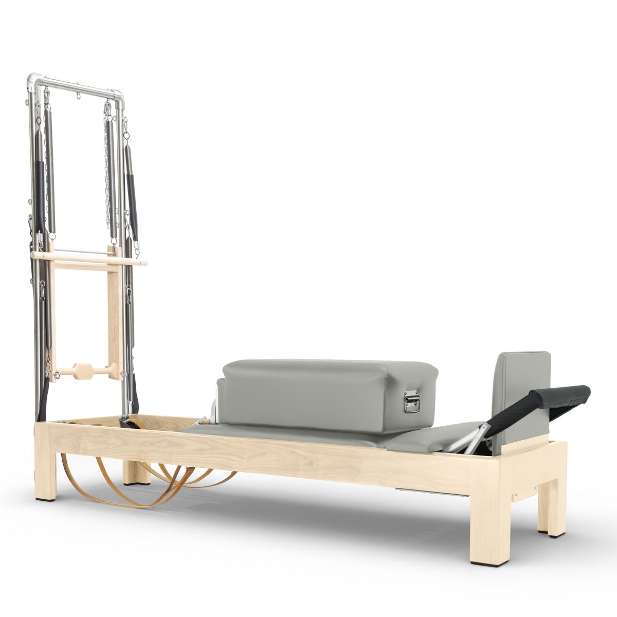 Elina Pilates Klassischer Reformer Naturholz 86" mit Half Cadilalc