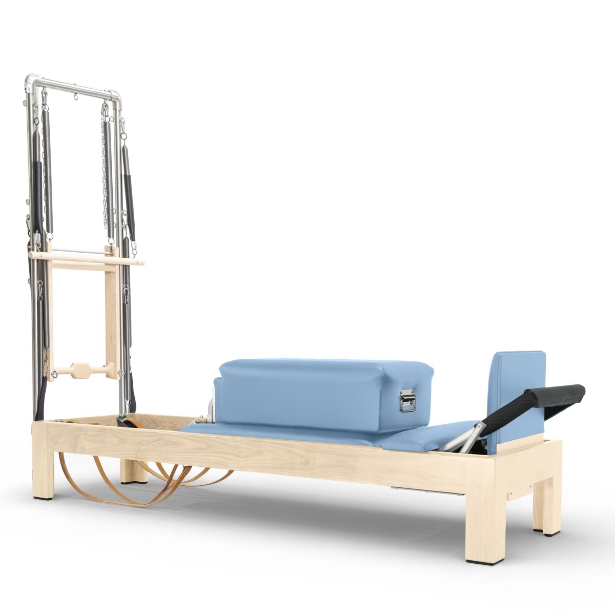 Elina Pilates Klassischer Reformer Naturholz 86" mit Half Cadilalc