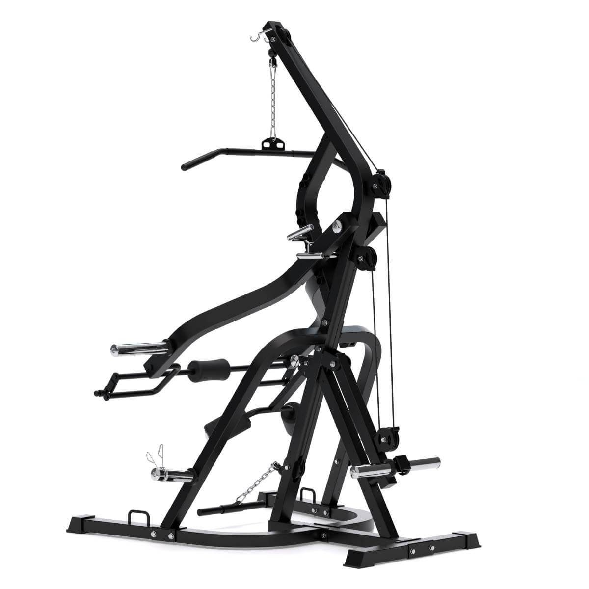 Titanium Strength Multigym Doppelhebel + Seilzugtrainer LGS