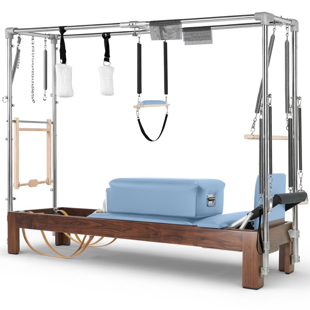 Elina Pilates Klassischer Reformer Cadillac Walnussholz