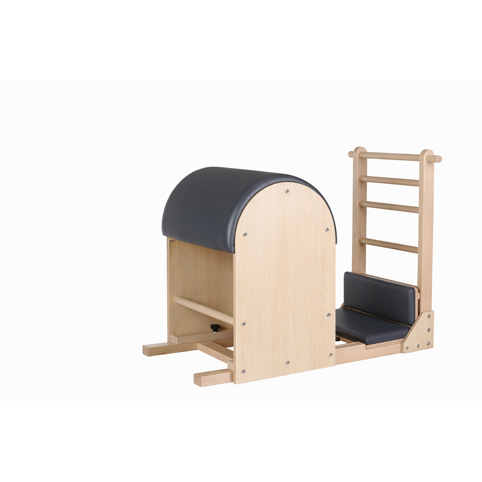 The Virtù Line Ladder Barrel NEROLA — Pilates Barrel | The Virtù Line