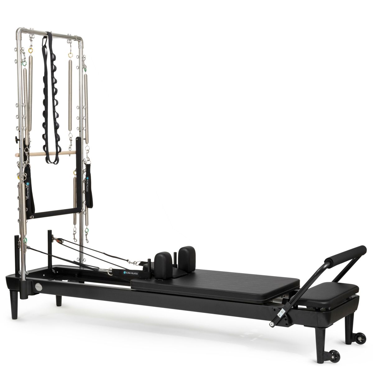 Elina Pilates Nubium Reformer mit Half Cadillac Black Edition — Pilates Reformer | Elina Pilates