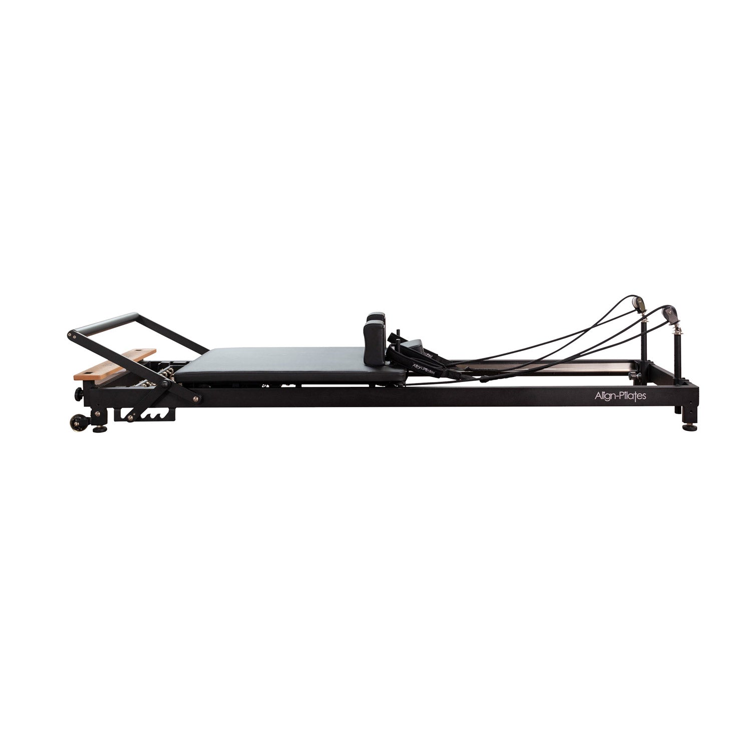 Align Pilates R8-Pro Reformer in Schwarz