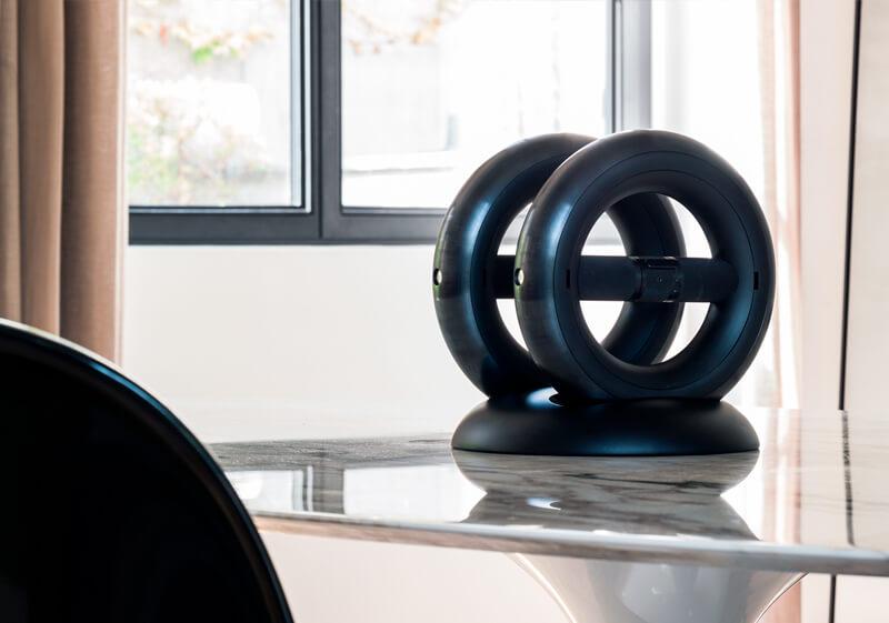 Ciclotte Dumbbell – Detail Form und Material
