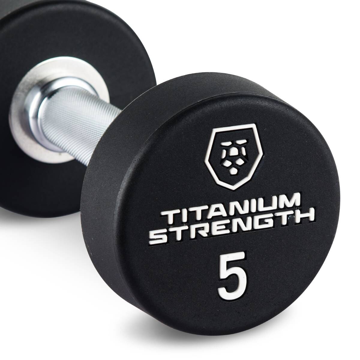 Titanium Strength Runde Kurzhantel Pro PU (Paar)