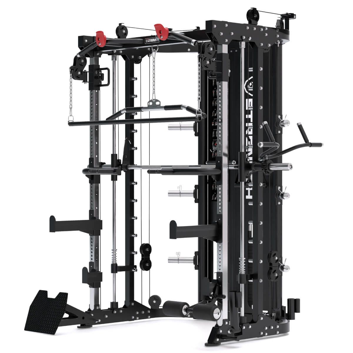 Titanium Strength All-in-One Trainer – Smith Machine und Power Rack R200