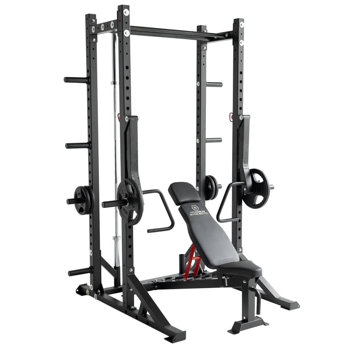 Titanium Strength Professionelles Athletic Half Rack X Line RA10