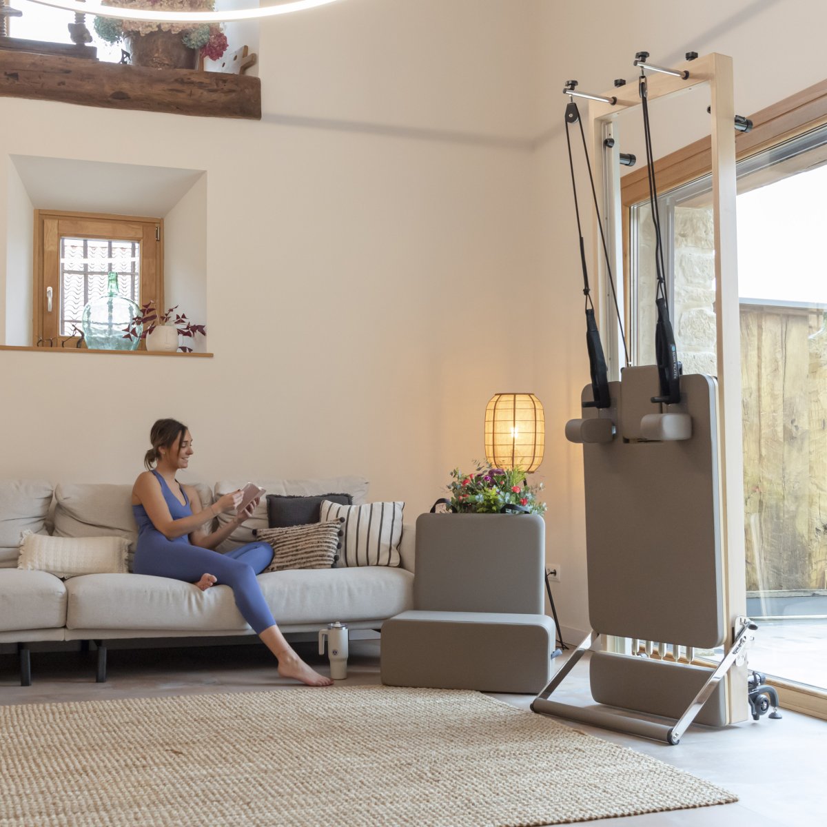 Elina Pilates Vertical for Home Reformer – Ansicht 6 — Pilates Reformer | Elina Pilates