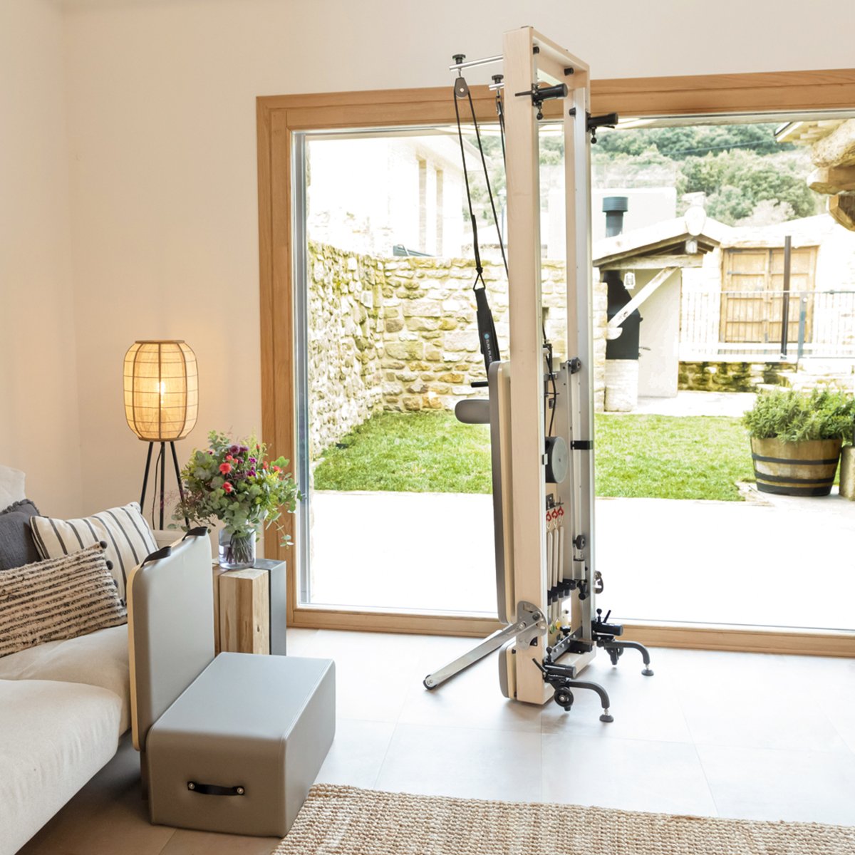 Elina Pilates Vertical for Home Reformer – Ansicht 8 — Pilates Reformer | Elina Pilates