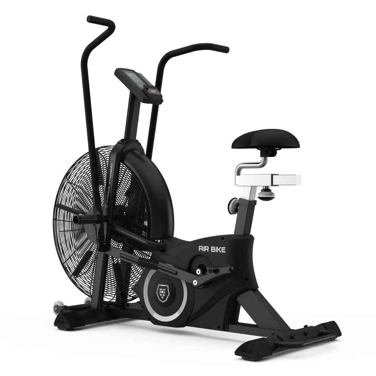 Titanium Strength Air Bike Pro V3 mit Windschutz