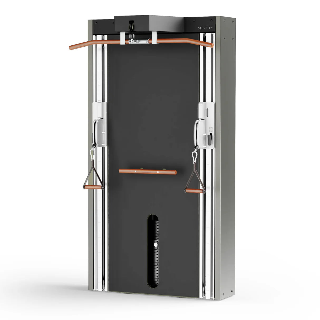 Stil-Fit Kabelzug PRO – Aufsicht auf den Gewichtsblock