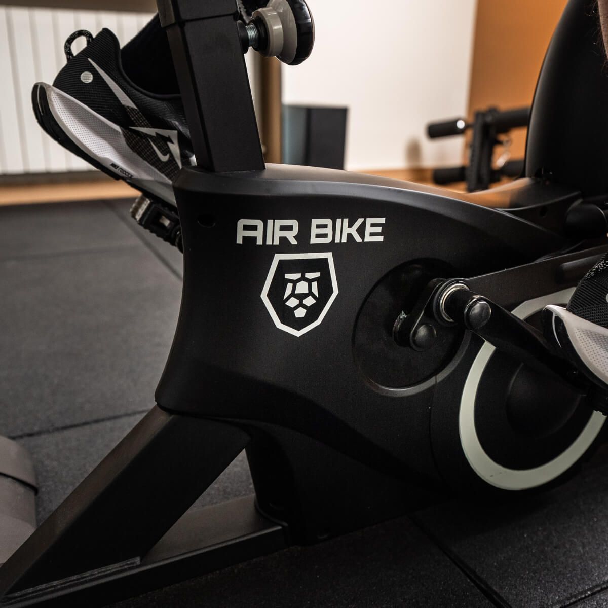 Titanium Strength Air Bike Pro V3 mit Windschutz
