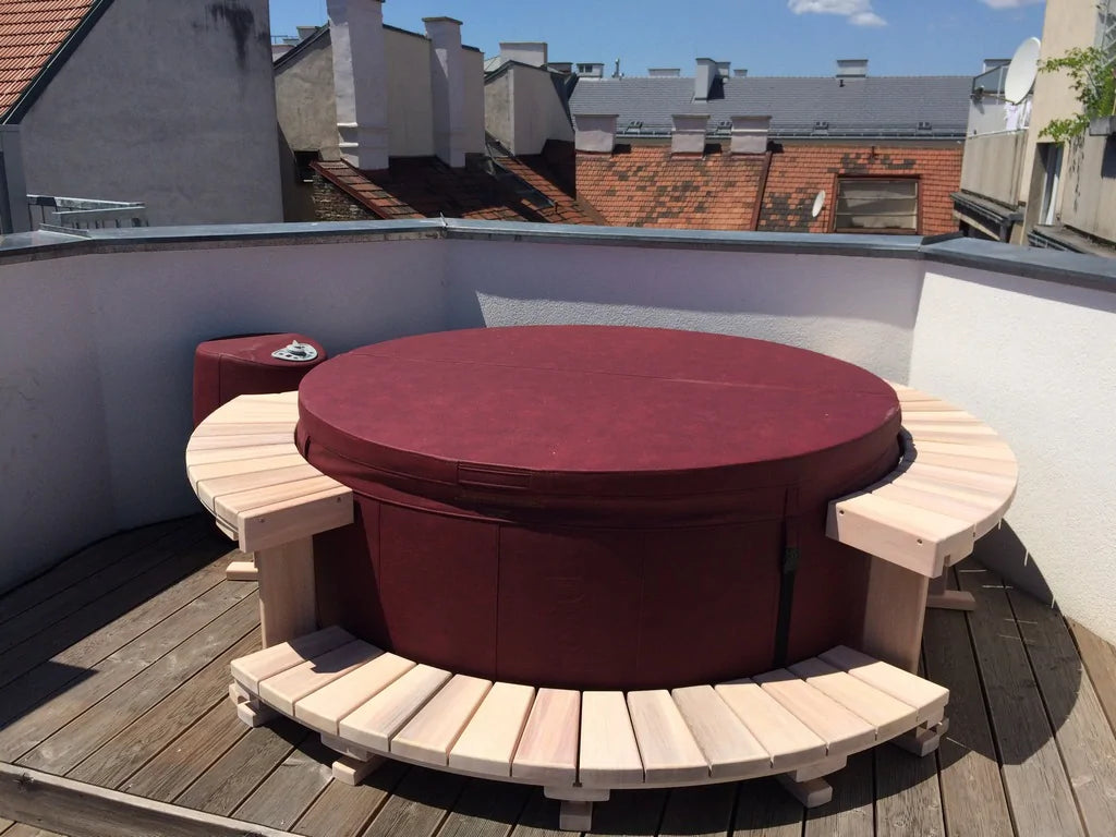 Softub Whirlpool UMRANDUNG Holz